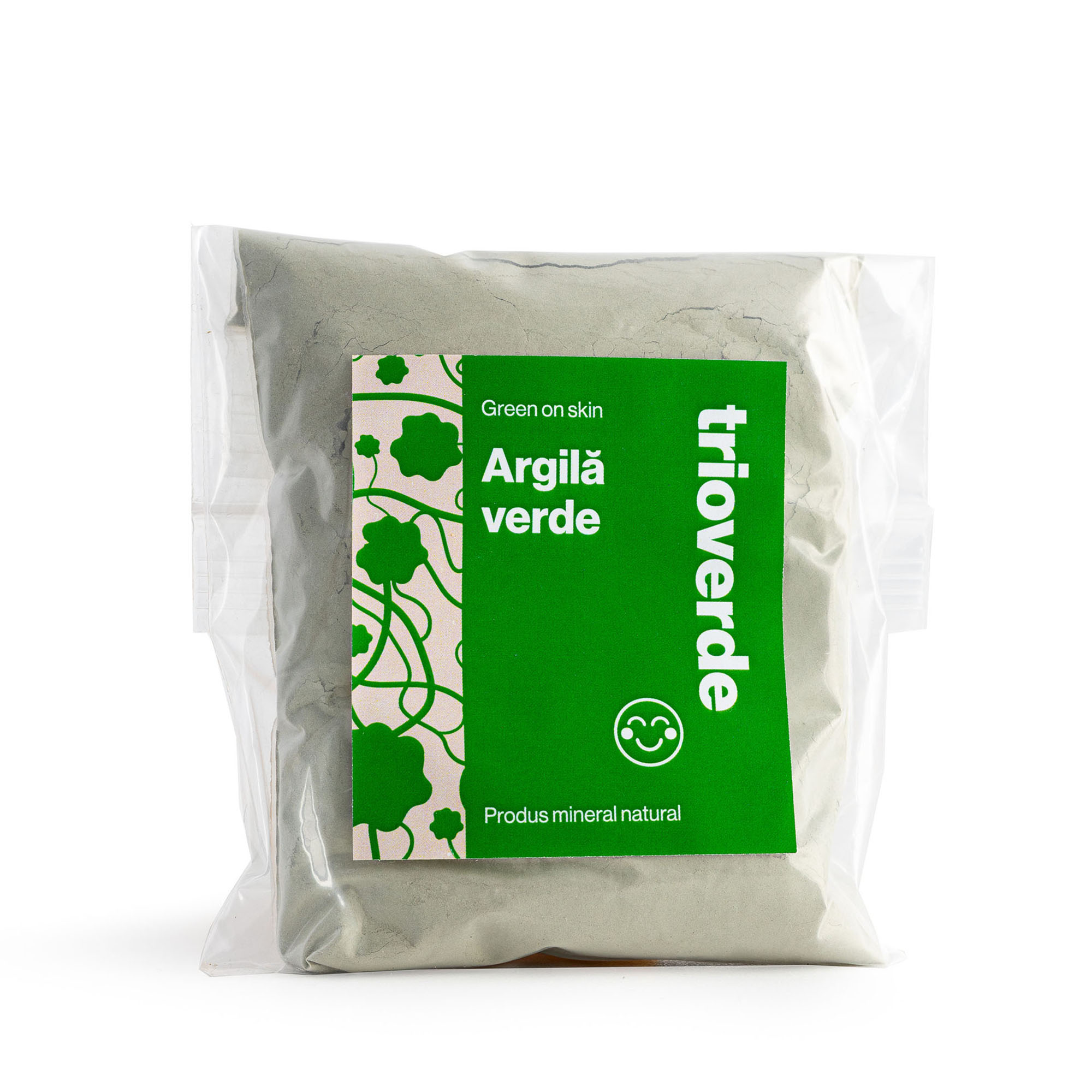Argila verde, 100g, Trio Verde