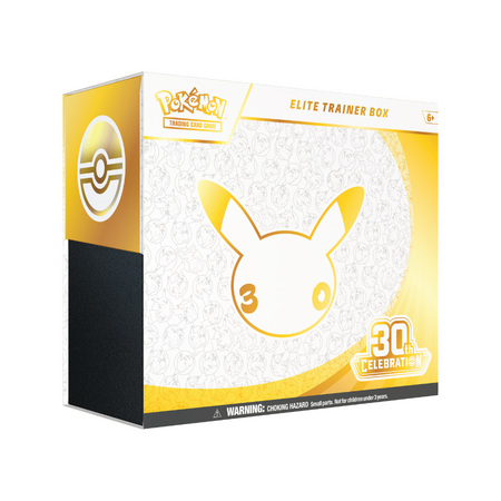 0th Elite Trainer Box, 9 boostere, accesorii de joc, 6 ani+, Pokemon TCG