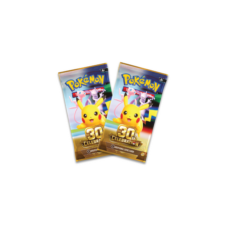 30th 2-Pack Blister Double Wide, 6 ani+, Pokemon TCG 816414