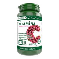 Vitamina C cu zmeura, 60 comprimate, Pro Natura
