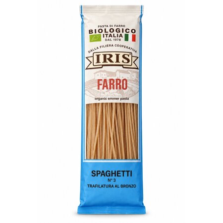 Paste Bio integrale Spaghete din spelta, 500 g, Iris Bio