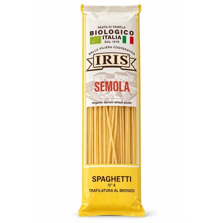 Paste Bio Spaghete din grau dur, 500 g, Iris Bio