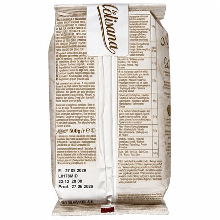 Paste din grau Orzo no.65, 500 g, La Molisana 824046