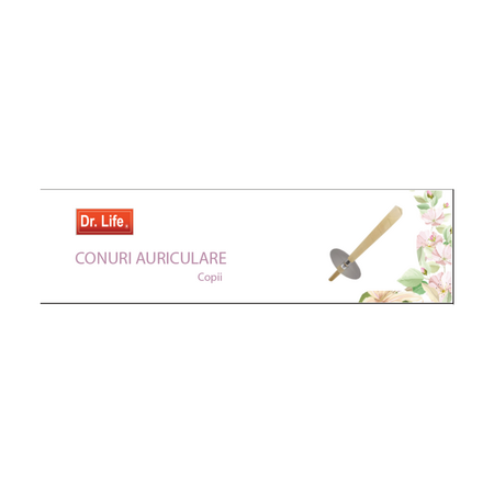 Conuri auriculare pentru copii, 2 bucati, Dr. Life