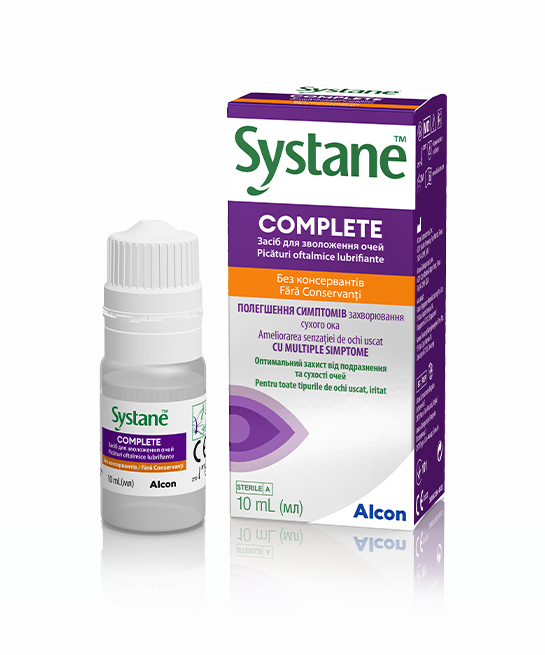 Systane® COMPLETE picaturi oftalmice lubrifiante