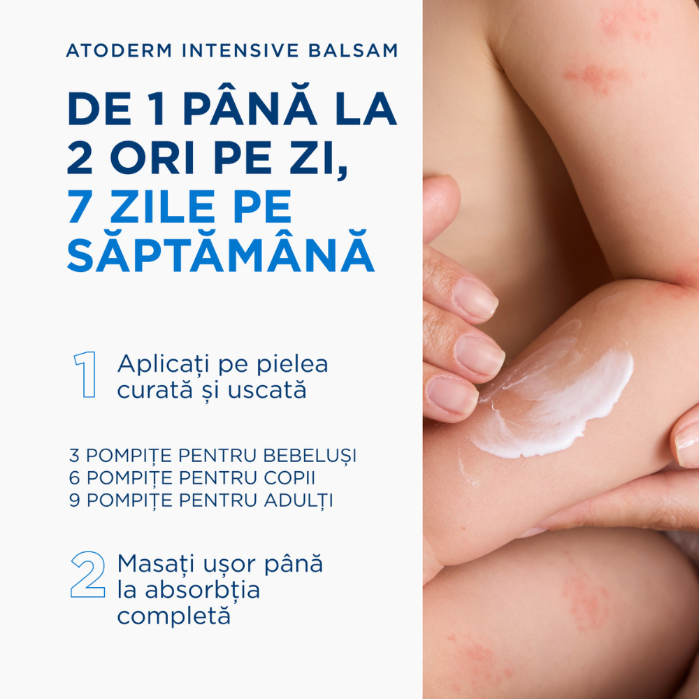 Mod de folosire derma Atoderm Intensive Balsam