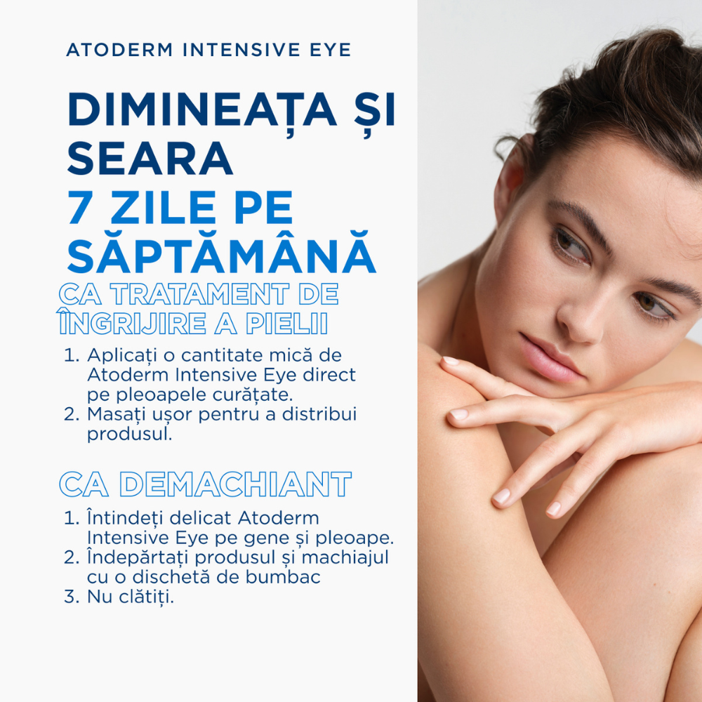 Mod de folosire Bioderma Atoderm Intensive Eye