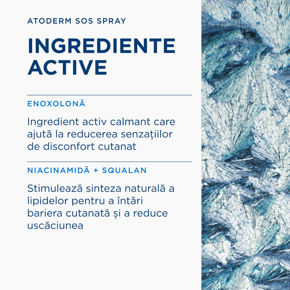 Ingrediente active Bioderma Atoderm SOS Spray