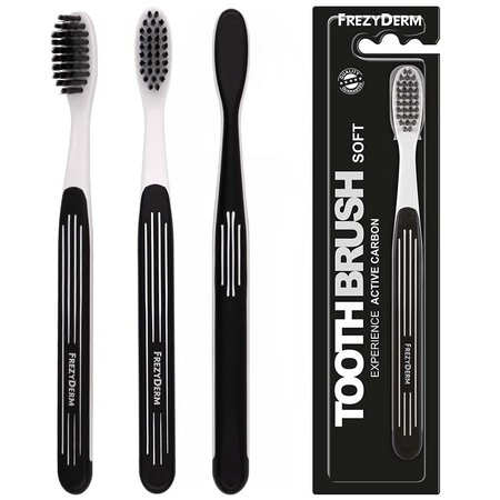 Periuta de dinti, Soft, Active Carbon, 1 bucata, Frezyderm 817670