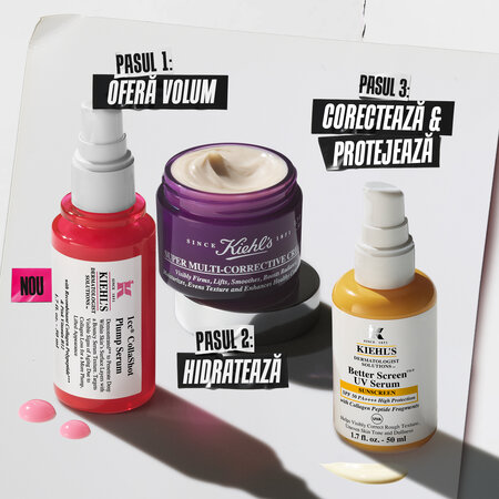 Serum de fata pentru volum cu colagen 1cc* CollaShot Plump Serum, 50 ml, Kiehl's 818337