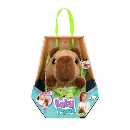 Jucarie interactiva Capibara, 18 luni+, 1 bucata, Baby Paws 818356