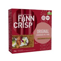 Paine crocanta subtire cu secara, 200 g, Finn Crisp