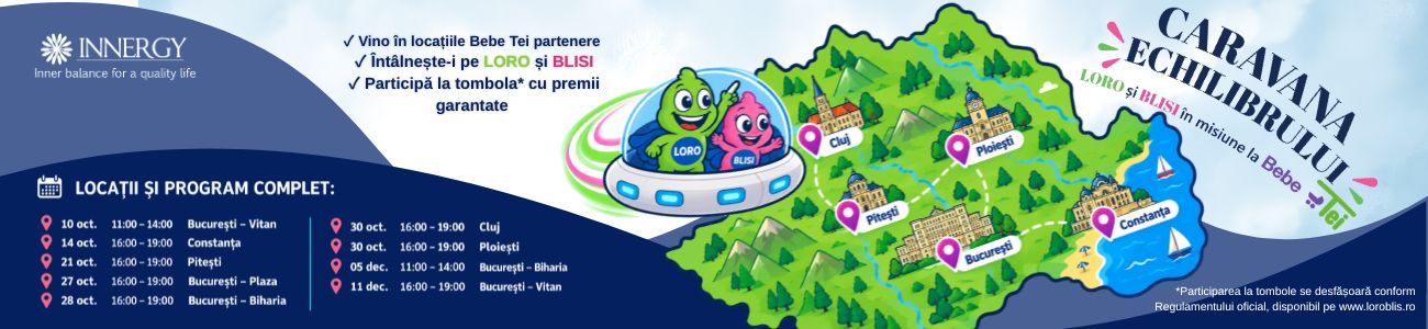 Caravana Echilibrului LORO si BLISI Bebe Tei