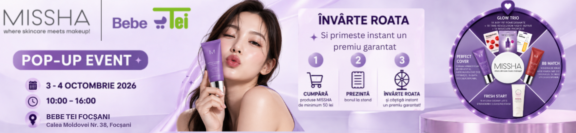 MISSHA Pop-Up Event Bebe Tei Focșani