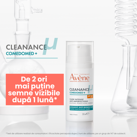 Fluid intensiv anti-imperfectiuni cu SPF 30 Cleanance Comedomed+, 30 ml, Avene 819584