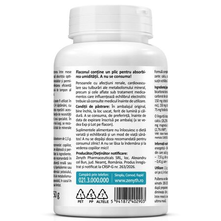 Complex de saruri minerale Base Powder, 150 g, Zenyth 819650