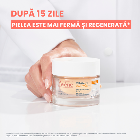 Crema de fata anti-rid pentru pete pigmentare Vitamin Activ Cg, 50 ml, Avene 819641