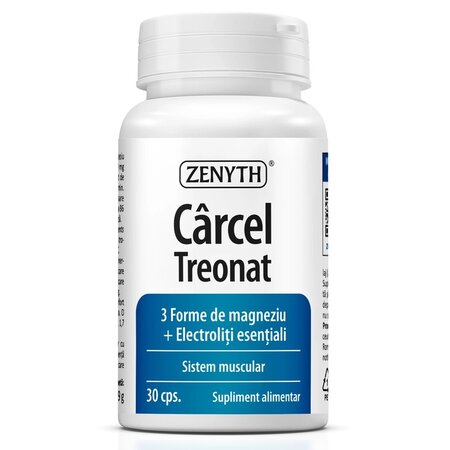 Carcel Treonate, 30 capsule, Zenyth