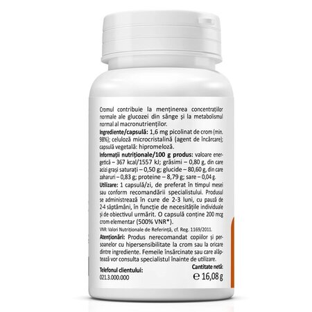 Chromium Picolinate, 60 capsule, Zenyth 819684