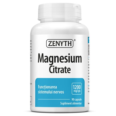 Magnesium Citrate, 90 capsule, Zenyth