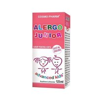 Sirop pentru copii Alergo Junior, 125 ml, Cosmopharm