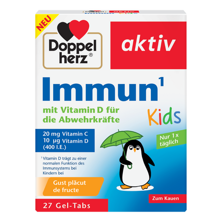 Immun Kids Aktiv, 27 comprimate masticabile moi, Doppelherz