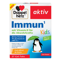 Immun Kids Aktiv, 27 comprimate masticabile moi, Doppelherz