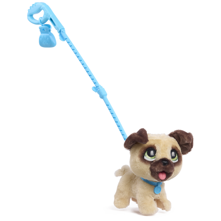 Catel Pug interactiv cu lesa, 4 ani+, FurReal 819843