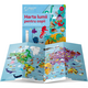 Carte interactiva, Harta lumii pentru copii, 4 ani+, Raspundel Istetel 819861