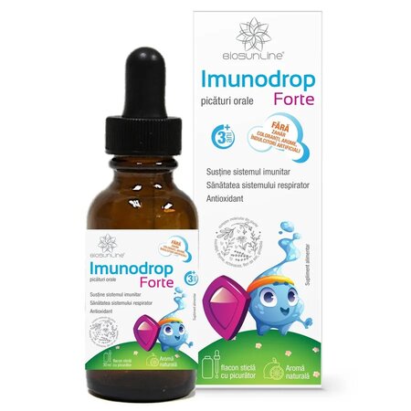 Imunodrop Forte, Picaturi orale, 30 ml, BioSunLine
