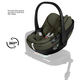 Scoica auto Calla i-Size, 40-87 cm, Olive, ABC Design 819871