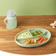 Sticla ergonomica din silicon, Verde, 6 luni+, 150 ml, Babymoov 820377
