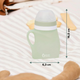 Sticla ergonomica din silicon, Verde, 6 luni+, 150 ml, Babymoov 820378