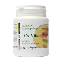 Vitamina C alcalina pulbere Cx-Vital Aghoras, 250 g, AquaNano