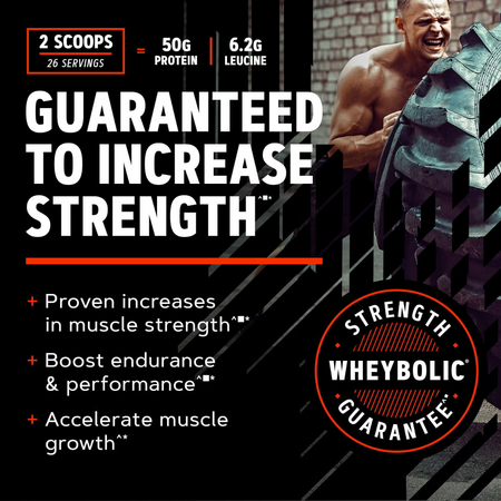 AMP Wheybolic Proteina din zer cu aroma de vanilie, 515 g, GNC 820717