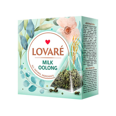 Ceai Milk Oolong cu aroma de lapte, 15 plicuri x 2 g, Lovare