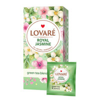 Ceai verde Royal Jasmine cu petale de iasomie, 24 pliculete x 2 g, Lovare
