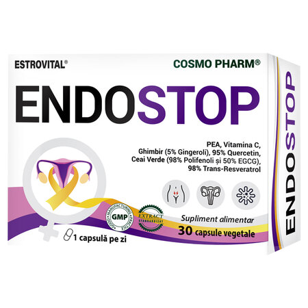Endostop Estrovital, 30 capsule vegetale, Cosmo Pharm