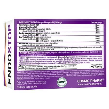 Endostop Estrovital, 30 capsule vegetale, Cosmo Pharm 820643