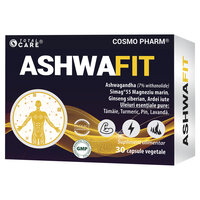 AshwaFit, 30 capsule vegetale, Cosmo Pharm