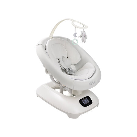 Leagan electric Eluma Sway cu tehnologie de detectare a plansului, Alb Rori, Graco 820739
