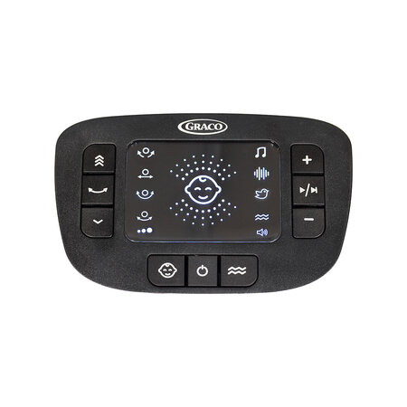 Leagan electric Eluma Sway cu tehnologie de detectare a plansului, Alb Rori, Graco 820743