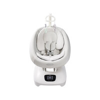 Leagan electric Eluma Sway cu tehnologie de detectare a plansului, Alb Rori, Graco