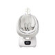 Leagan electric Eluma Sway cu tehnologie de detectare a plansului, Alb Rori, Graco 820740