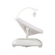 Leagan electric Eluma Sway cu tehnologie de detectare a plansului, Alb Rori, Graco 820745