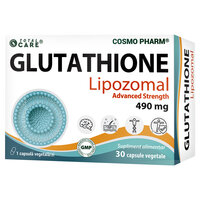 Glutathione Lipozomal Advanced Strength, 490 mg, 30 capsule vegetale, Cosmo Pharm