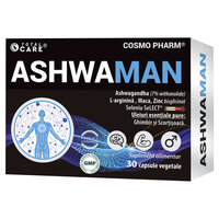 AshwaMan, 30 capsule vegetale, Cosmo Pharm