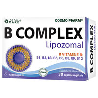 B Complex Lipozomal, 30 capsule vegetale, Cosmo Pharm