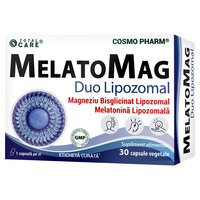 MelatoMag Duo Lipozomal, 30 capsule vegetale, Cosmo Pharm