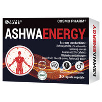AshwaEnergy, 30 capsule vegetale, Cosmo Pharm